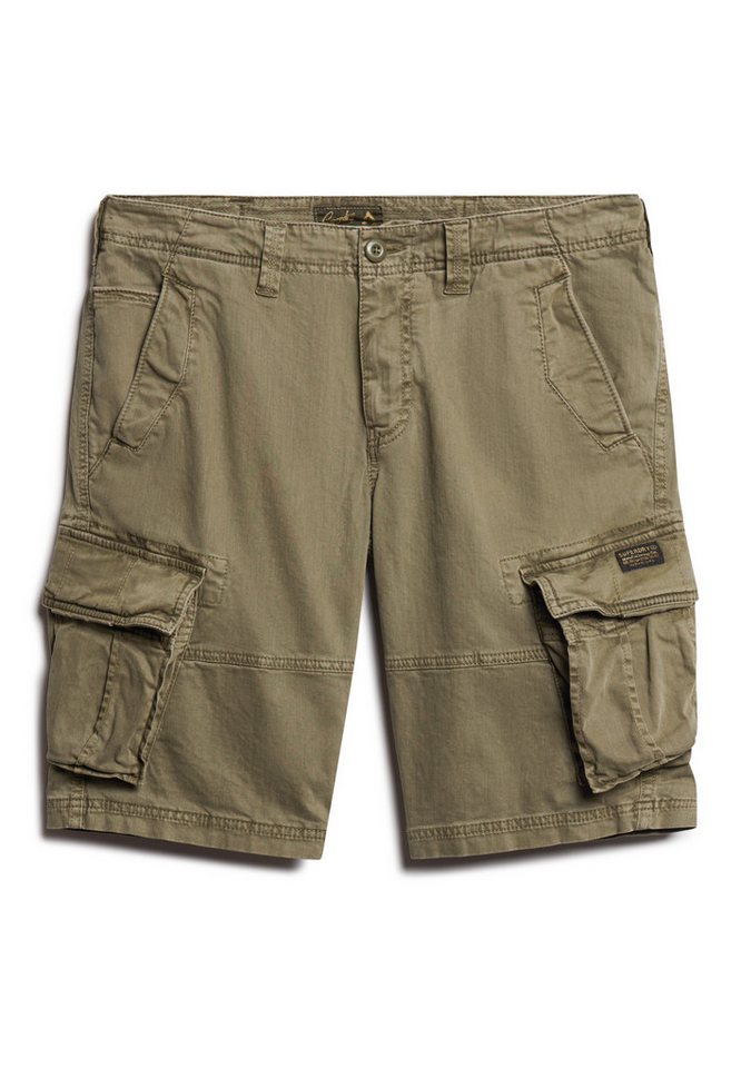 Superdry Cargobermudas CORE CARGO SHORT Straight Fit, mit Reißverschluss und 1-Knopf-Verschluss, knielang – Bild 5 von 5