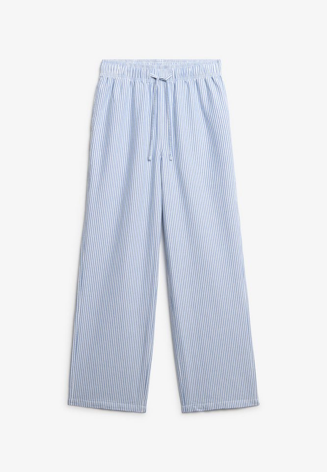 Superdry Cargohose COTTON STRIPE ELASTIC TROUSER aus Baumwolle und Jersey, Relaxed Fit, gestreifte Optik – Bild 5 von 5