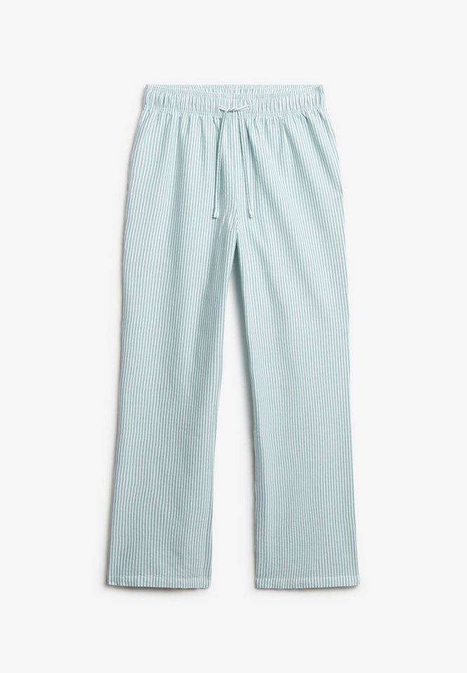 Superdry Cargohose COTTON STRIPE ELASTIC TROUSER aus Baumwolle und Jersey, Relaxed Fit, gestreifte Optik – Bild 4 von 5