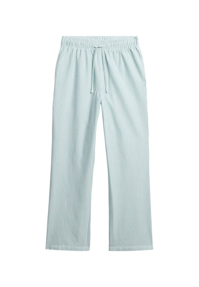 Superdry Cargohose COTTON STRIPE ELASTIC TROUSER aus Baumwolle und Jersey, Relaxed Fit, gestreifte Optik – Bild 5 von 5