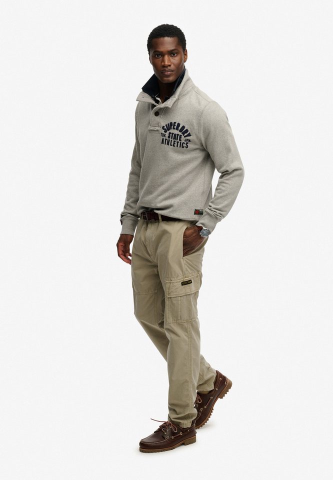 Superdry Cargohose RIPSTOP LIGHT CARGO PANT Regular Fit, knöchellange Schnittform, mit Reißverschluss – Bild 4 von 5
