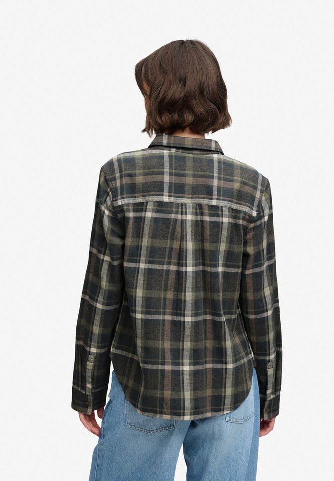 Superdry Karobluse LUMBERJACK CHECK FLANNEL SHIRT Baumwolle, regular fit – Bild 3 von 5
