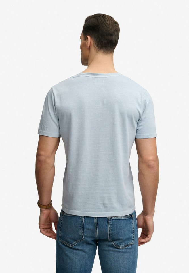 Superdry Rundhalsshirt CLASSIC COTTON LINEN VEE Baumwollmischung, relaxed fit aus luftig leichtem Baumwoll-Leinen-Mix – Bild 2 von 5
