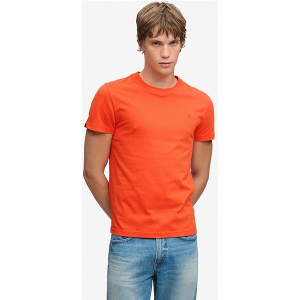 Superdry Rundhalsshirt ESSENTIAL SDCO LOGO EMB TEE Baumwolle, regular fit