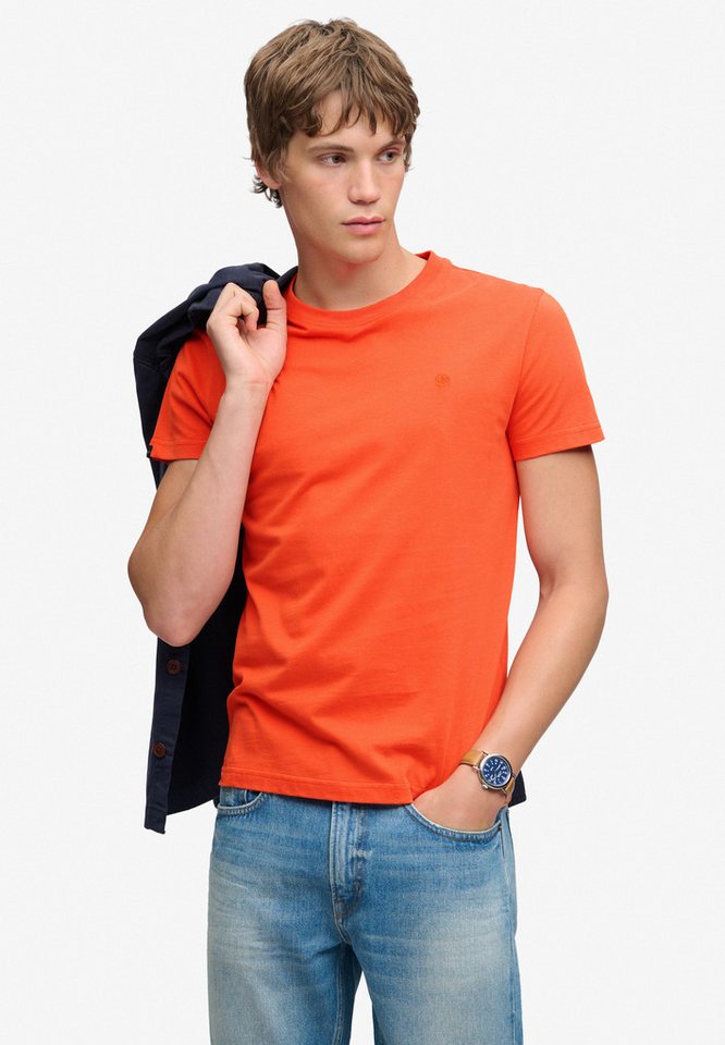 Superdry Rundhalsshirt ESSENTIAL SDCO LOGO EMB TEE Baumwolle, regular fit – Bild 2 von 5