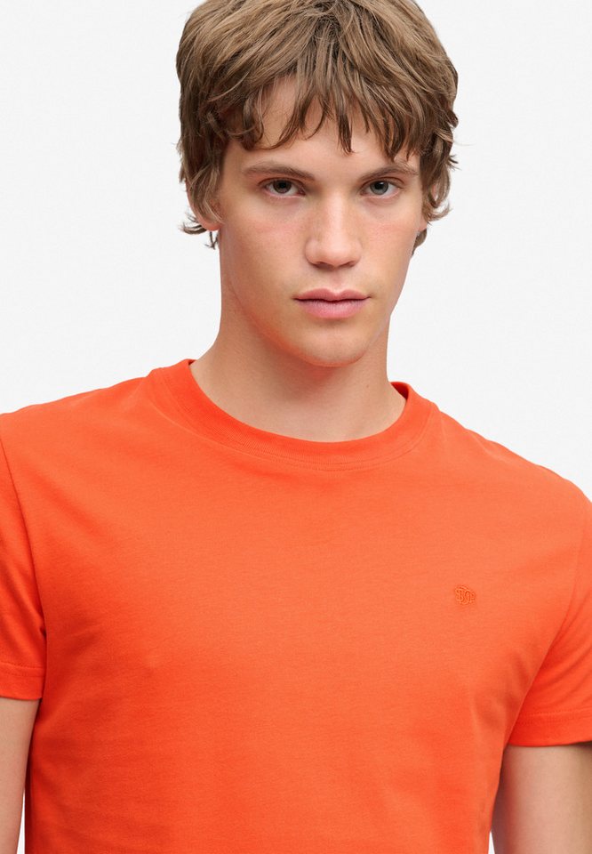 Superdry Rundhalsshirt ESSENTIAL SDCO LOGO EMB TEE Baumwolle, regular fit – Bild 4 von 5