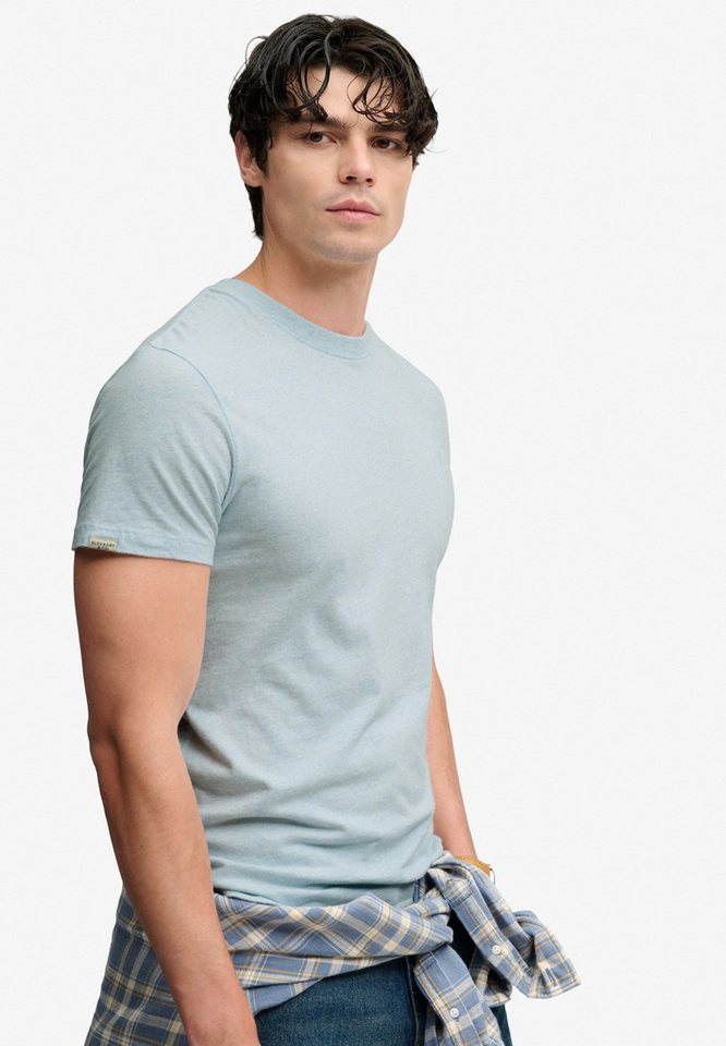 Superdry Rundhalsshirt ESSENTIAL SDCO LOGO EMB TEE Baumwolle, regular fit – Bild 2 von 5