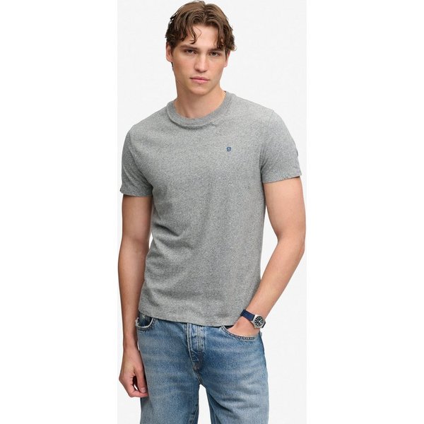 Superdry Rundhalsshirt ESSENTIAL SDCO LOGO EMB TEE Baumwolle, regular fit