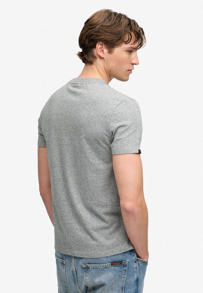 Superdry Rundhalsshirt ESSENTIAL SDCO LOGO EMB TEE Baumwolle, regular fit – Bild 3 von 5