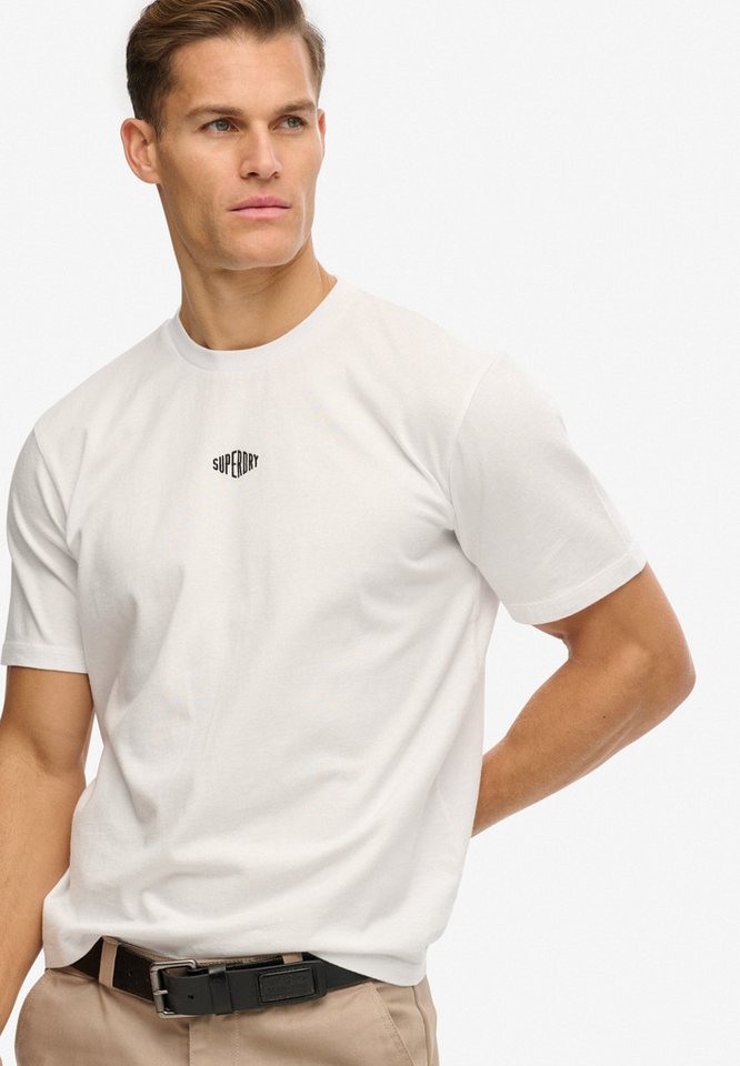 Superdry Rundhalsshirt MICRO LOGO TSHIRT mit Micro-Marken-Logo – Bild 2 von 5
