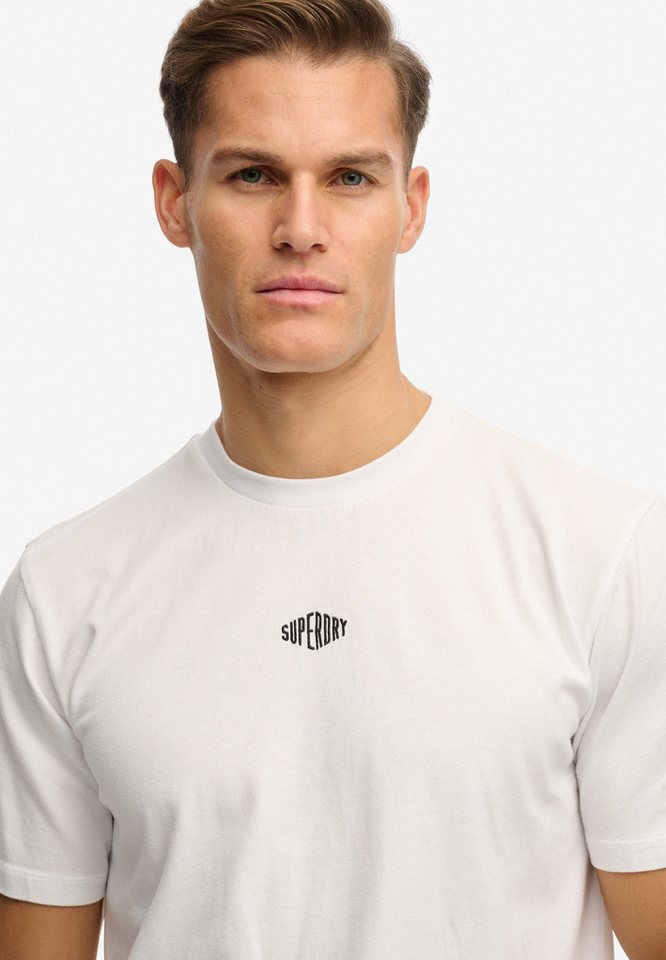 Superdry Rundhalsshirt MICRO LOGO TSHIRT mit Micro-Marken-Logo – Bild 4 von 5