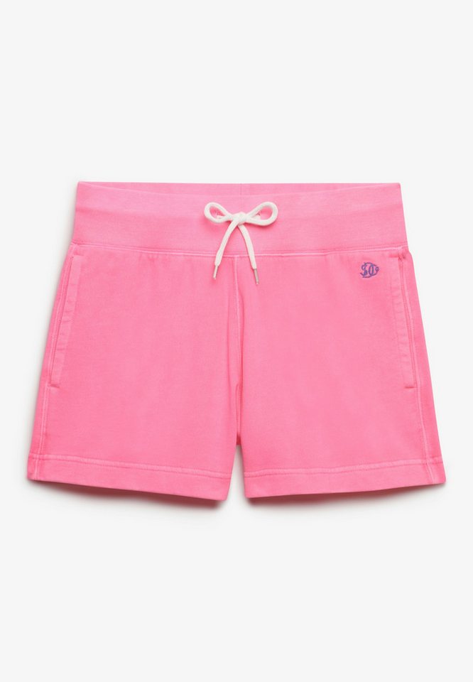 Superdry Shorts STUDIOS SWEAT SHORT Slim Fit, mit Tunnelzug, aus Baumwolle und Jersey, unifarben – Bild 5 von 5