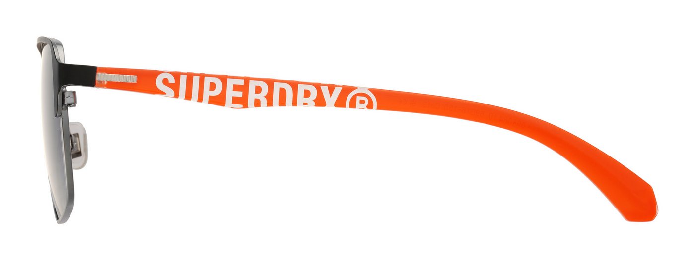 Superdry Sonnenbrille Modell 995064 Form Pilot, Logoschriftzug auf Bügel, Kombifassung – Bild 3 von 3