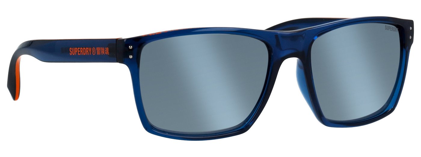Superdry Sonnenbrille Modell 996054 Form Karree/Eckig, Logoschriftzug auf Bügel, Injectionfassung – Bild 3 von 5
