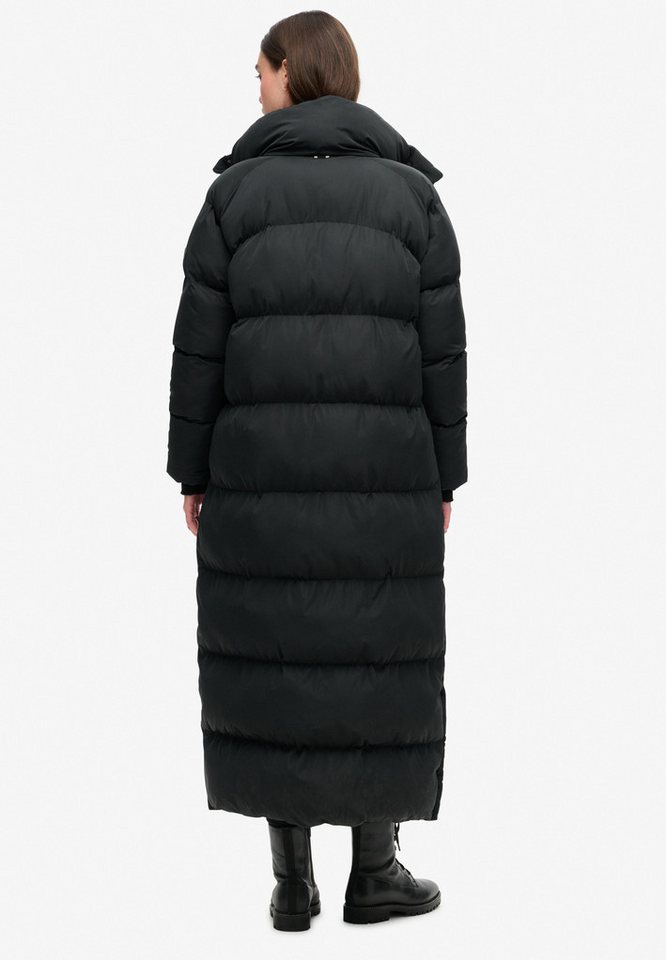 Superdry Steppjacke MAXI LONGLINE PUFFER JACKET Oversize-Passform, aus Polyester, mit Reißverschluss – Bild 2 von 5