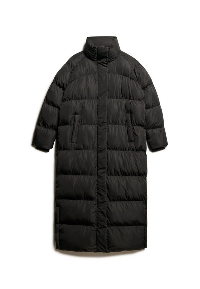 Superdry Steppjacke MAXI LONGLINE PUFFER JACKET Oversize-Passform, aus Polyester, mit Reißverschluss – Bild 5 von 5
