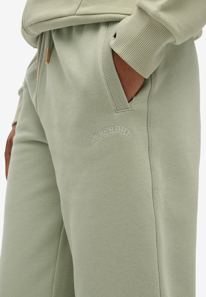 Superdry Sweathose ESSENTIAL LOGO JOGGER HB aus Baumwollmischung, lange Passform, mit Kordel und Gummizug – Bild 3 von 5