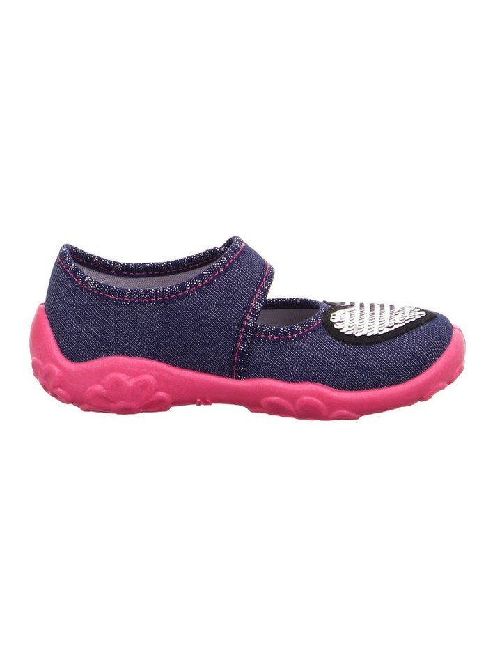Superfit BONNY, WMS: mittel Hausschuh Halbschuh mit Klettverschluss, Größenschablone zum Download – Bild 5 von 5
