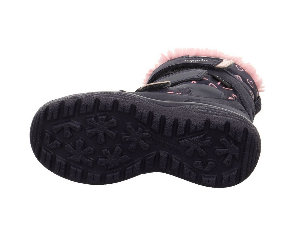 Superfit Crystal Winterstiefel Wasserdichte, warme Mädchenstiefel mit Klettverschluss und recycelten – Bild 2 von 5