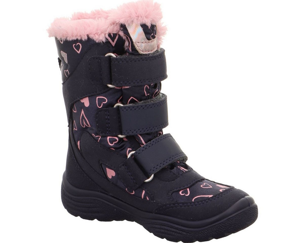 Superfit Crystal Winterstiefel Wasserdichte, warme Mädchenstiefel mit Klettverschluss und recycelten – Bild 5 von 5