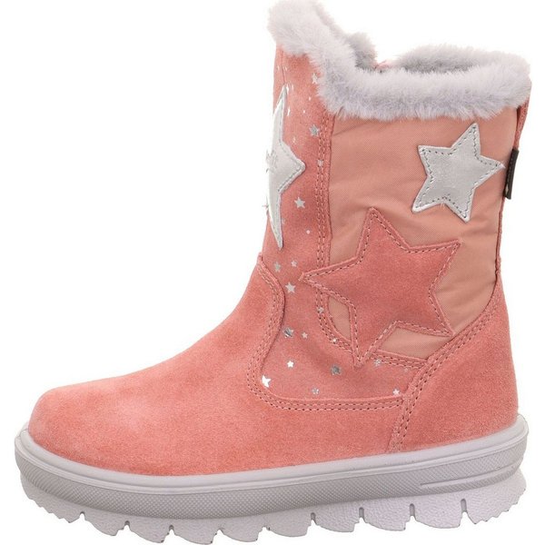 Superfit Flavia Winterstiefel Stylische, wasserdichte Mädchenstiefel mit Glitzersternprint und