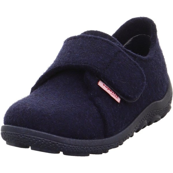 Superfit HAPPY OCTI, WMS: mittel Hausschuh Klettschuh mit Schurwolle, Größenschablone zum Download