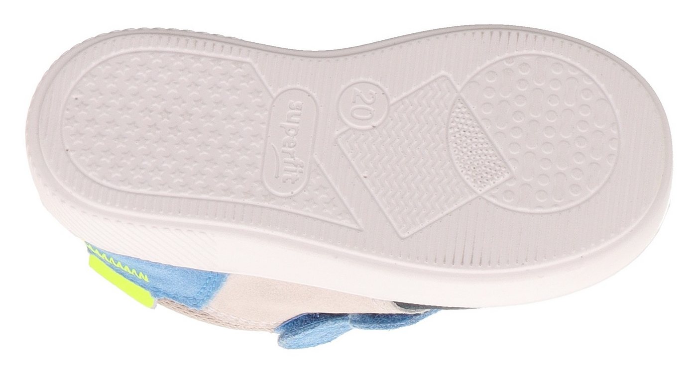 Superfit SUPIES WMS: mittel Klettschuh Sneaker, Freizeitschuh im Retro Look, Größenschablone zum Download – Bild 5 von 5