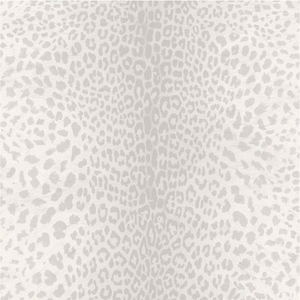Superfresco Easy Vliestapete Leopard Skin, aufgeschäumt, uni, Luipaard silber 1000x52cm