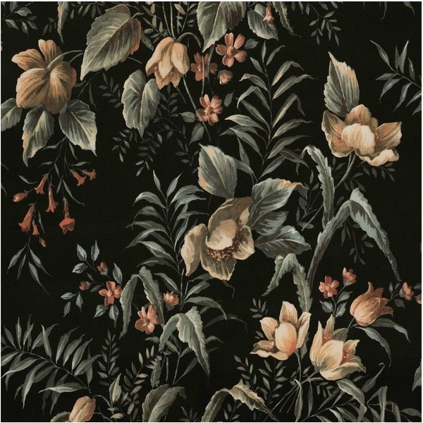 Superfresco Easy Vliestapete Rijksmuseum, glatt, botanisch, Blumenmalerei grün 1000x52cm