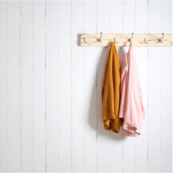 Superfresco Easy Vliestapete white wood, glatt, Holz, Holz 1000x52cm