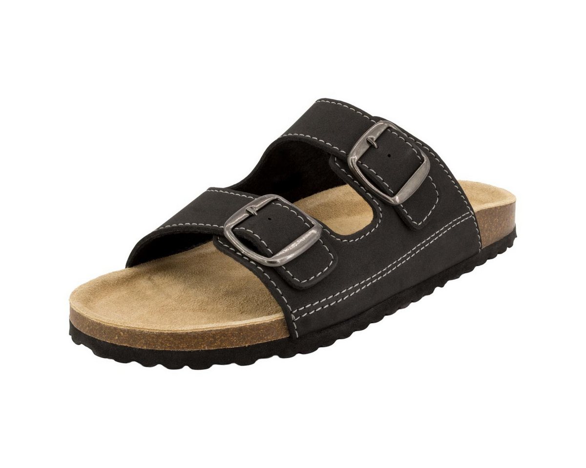 SUPERSOFT Classic Pantolette Pantoletten - Anatomisches Korkfußbett für besten Komfort – Bild 2 von 4