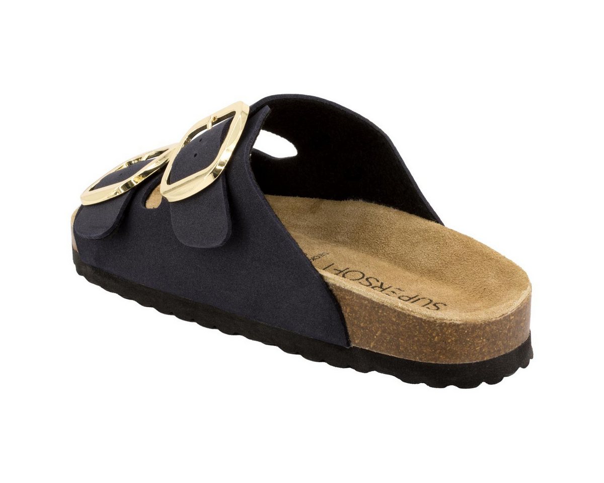 SUPERSOFT Classic Pantolette Pantoletten - Anatomisches Korkfußbett für besten Komfort – Bild 3 von 4