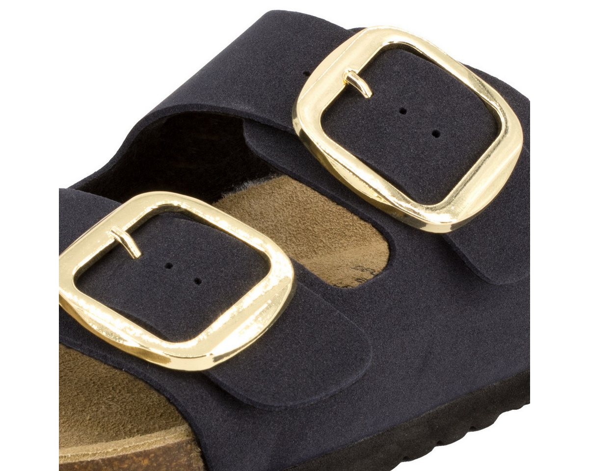 SUPERSOFT Classic Pantolette Pantoletten - Anatomisches Korkfußbett für besten Komfort – Bild 4 von 4