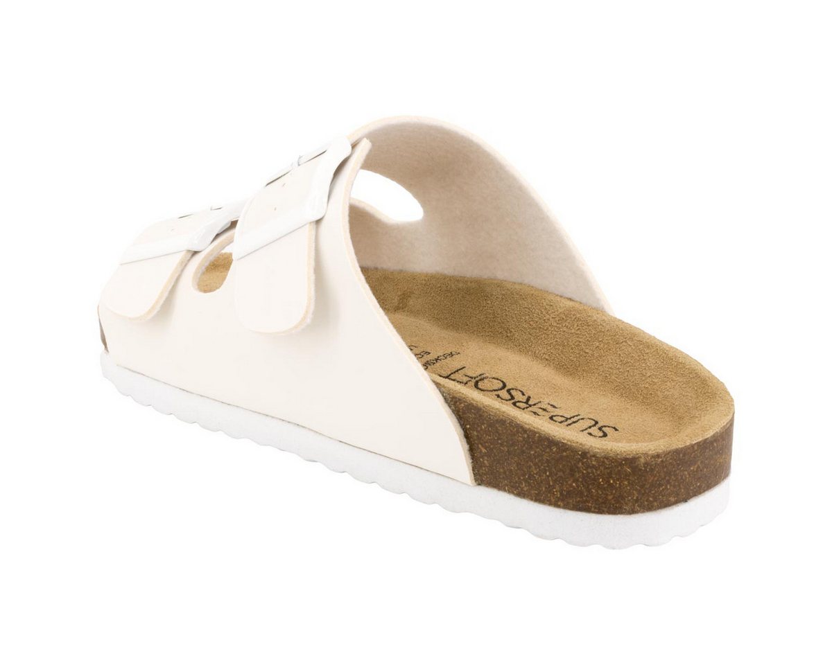SUPERSOFT Classic Pantolette Pantoletten - Anatomisches Korkfußbett für besten Komfort – Bild 3 von 4