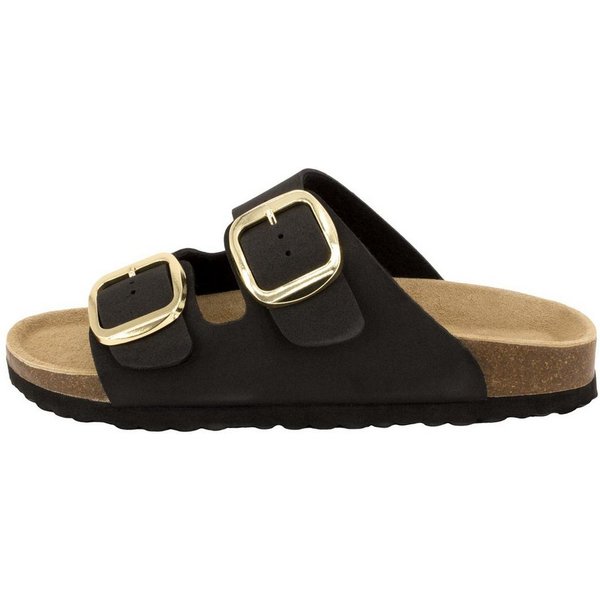 SUPERSOFT Classic Pantolette Pantoletten - Anatomisches Korkfußbett für besten Komfort