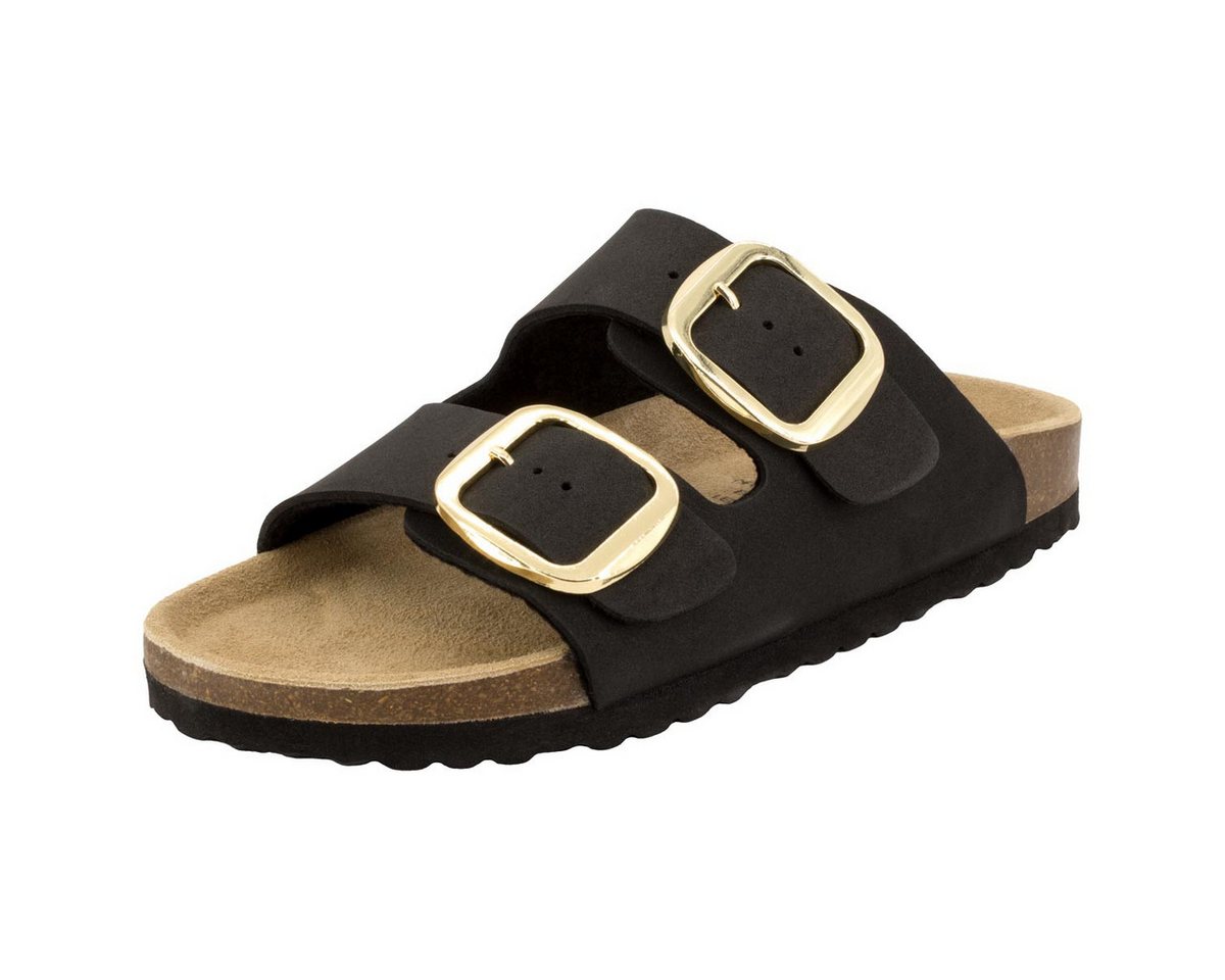 SUPERSOFT Classic Pantolette Pantoletten - Anatomisches Korkfußbett für besten Komfort – Bild 2 von 4