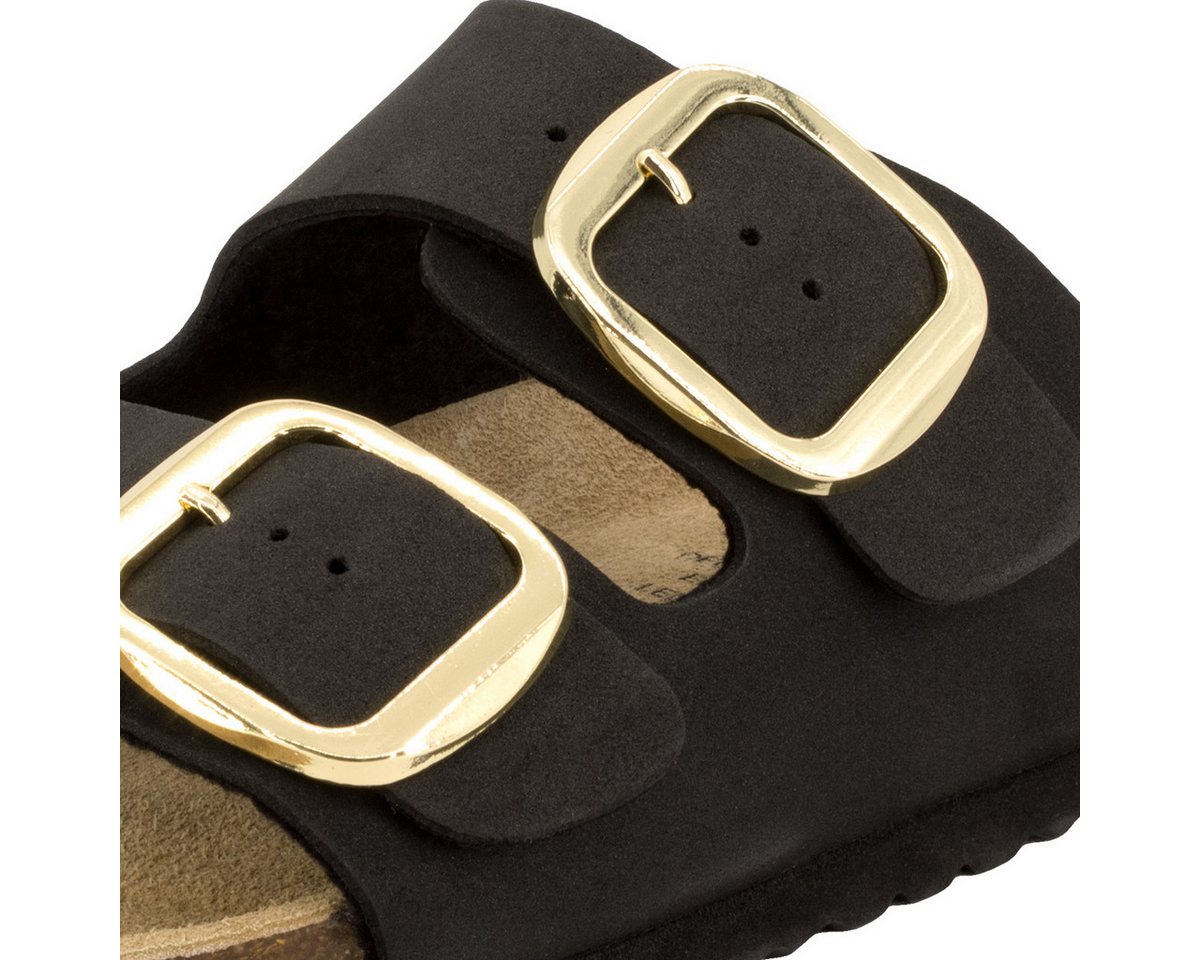 SUPERSOFT Classic Pantolette Pantoletten - Anatomisches Korkfußbett für besten Komfort – Bild 4 von 4