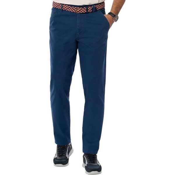 Suprax Chinos in Regular-fit-Passform, im Chino-Stil und mit mehrfarbigem Flechtgürtel