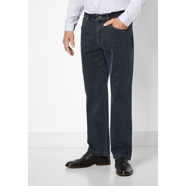 Suprax Regular-fit-Jeans Jeans mit elastischem Komfort-Dehnbund und Sicherheitstasche