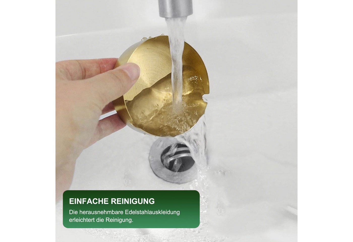 SURFOU Aschenbecher Tischabfalleimer mit Deckel Abfallbehälter Küchen Abfalleimer, Edelstahl Für Draußen Balkon Geruchsdicht Tischdeko – Bild 5 von 5