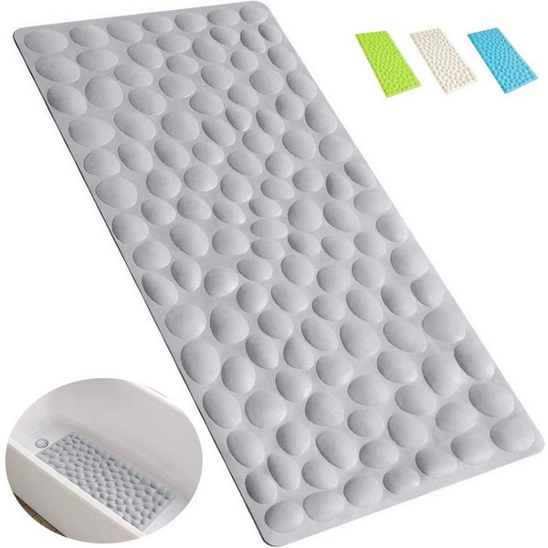 SURFOU Badematte Badewannenmatte rutschfest, Antirutschmatte für Badewanne, Badematte, Maschinenwaschbar, Naturkautschuk, Rechteck 40*80cm, Duschmatte rutschfes