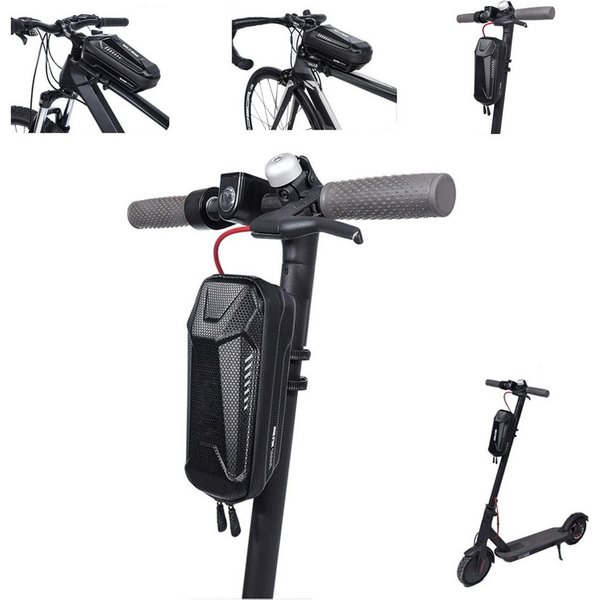 SURFOU Scootertasche für Roller, Rollertasche Front Tube Bag Groß Lenkertasche Wasserfest (E Scooter Tasche für Roller, Große Kapazität Roller Tasche, wasserdic