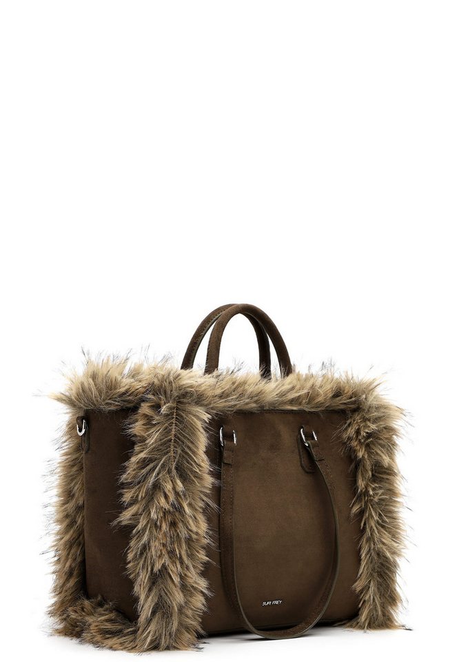 SURI FREY Shopper SFY Chessy Suede, Logo Patch – Bild 2 von 5