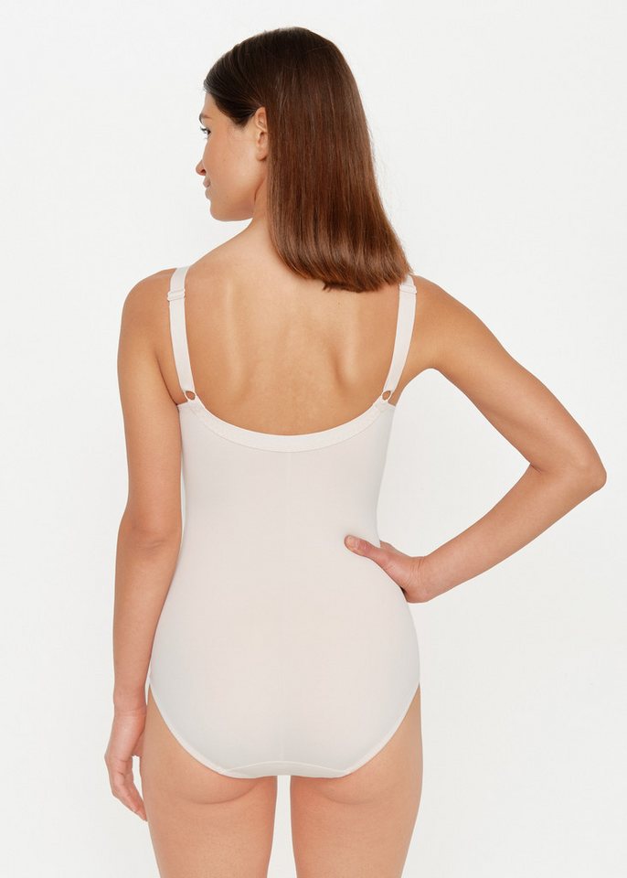 Susa Body Latina stark formend, Glitzer-Effekt, Spitze, ohne Bügel – Bild 3 von 4