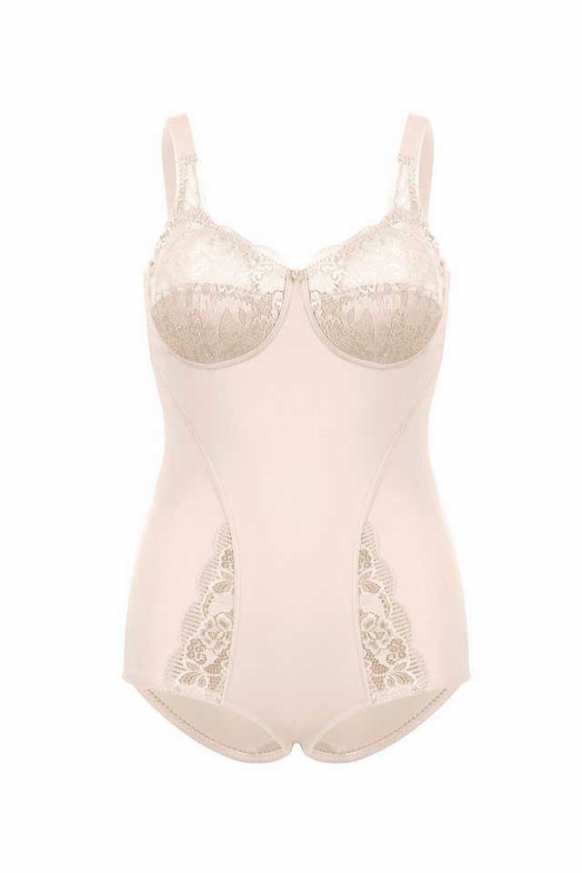 Susa Body Latina stark formend, Glitzer-Effekt, Spitze, ohne Bügel – Bild 4 von 4