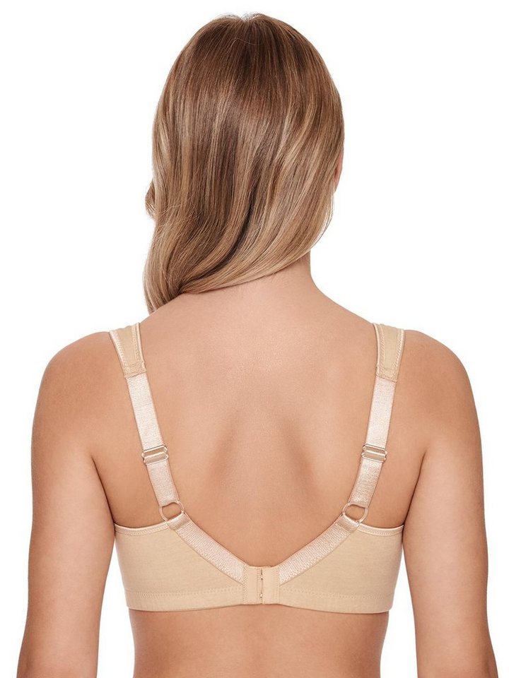 Susa Bügelloser BH 2er Sparpack Baumwoll BH Basic (Packung, 2-tlg) Stützfunktion – Bild 3 von 5