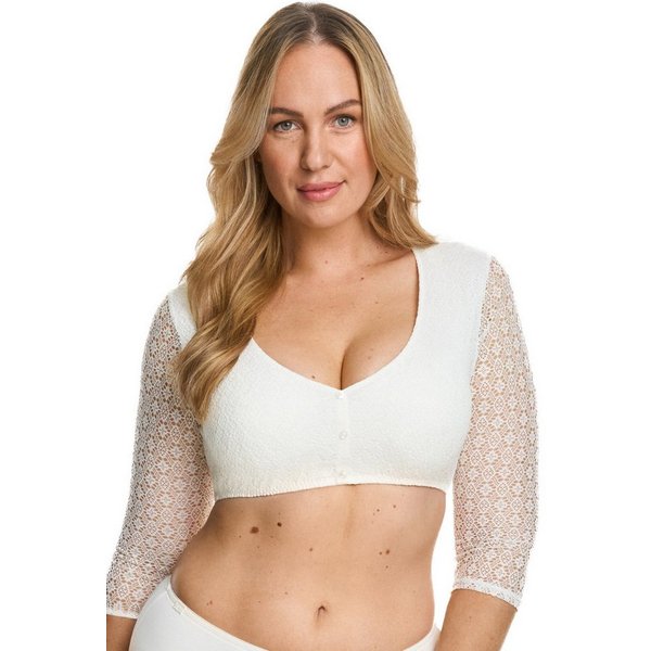 Susa Dirndlbluse Dirndlbluse - FRIA - weiß