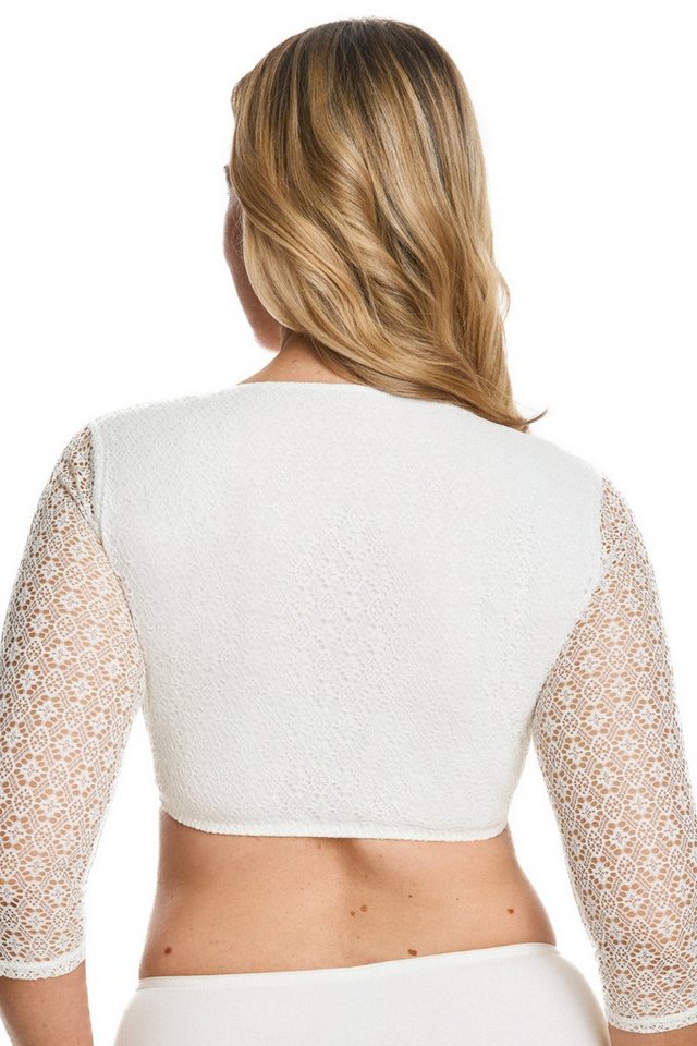 Susa Dirndlbluse Dirndlbluse - FRIA - weiß – Bild 2 von 3