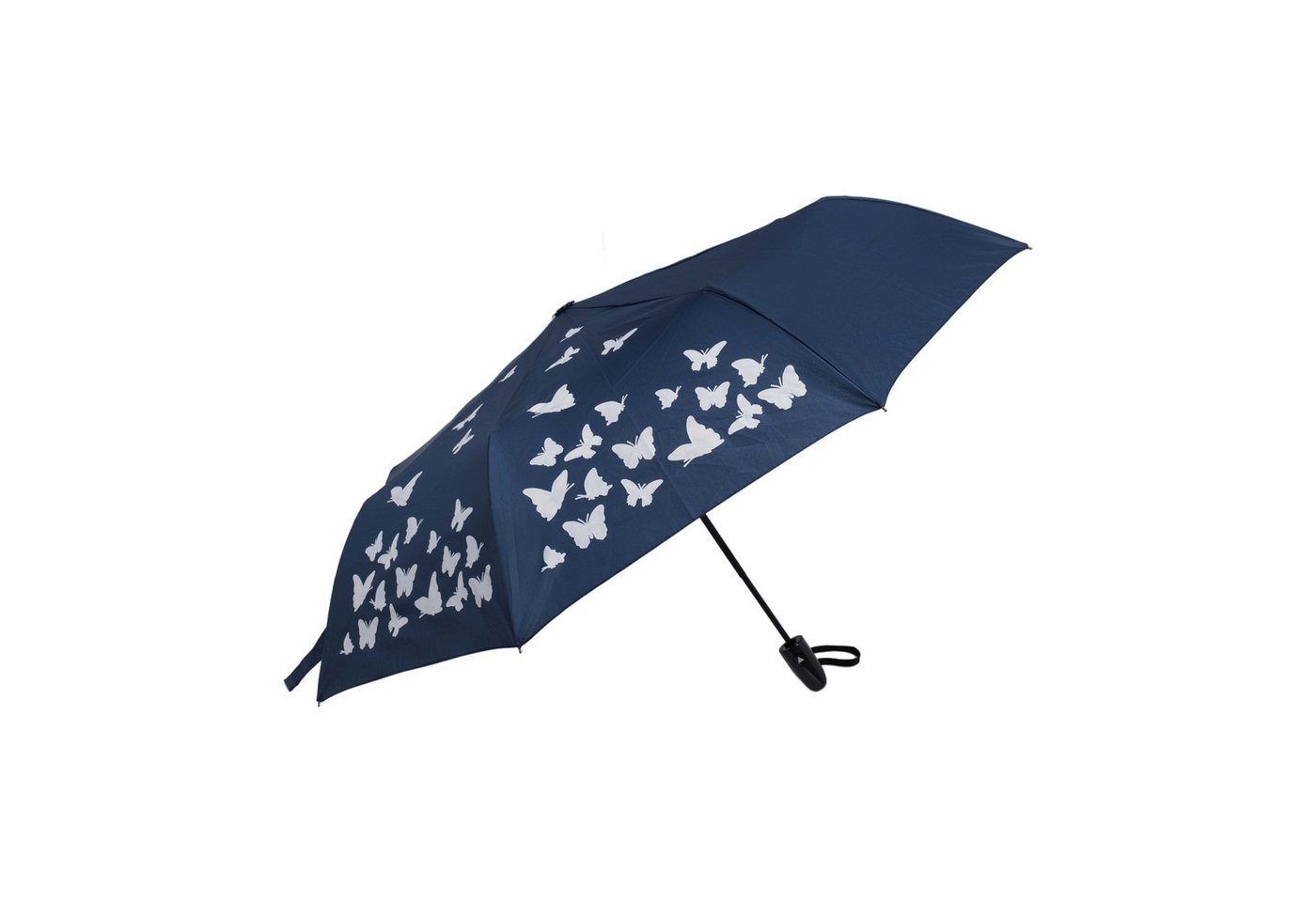 Susino Taschenregenschirm mit farbwechselnde Schmetterlingsmotive ø100cm – Bild 3 von 5