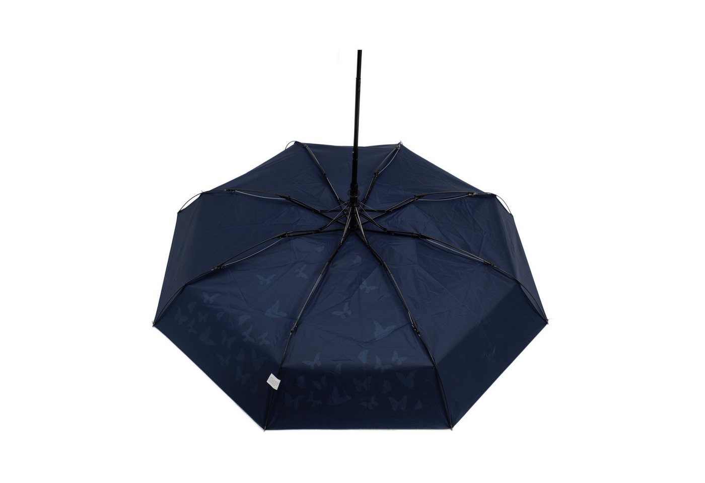 Susino Taschenregenschirm mit farbwechselnde Schmetterlingsmotive ø100cm – Bild 4 von 5